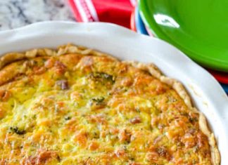Ham and Cheese Quiche
