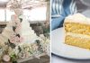 Couple Turns Costco Sheet Cakes Into Huge, Beautiful Wedding Cake