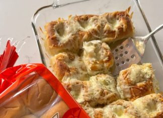 Stuffed Garlic Cream Cheese Rolls