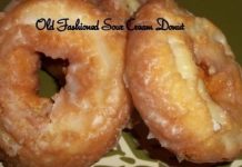 Old Fashioned Sour Cream Doughnuts