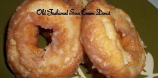 Old Fashioned Sour Cream Doughnuts