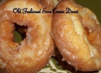 Old Fashioned Sour Cream Doughnuts