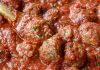 Savory Baked Meatballs with Herb-Infused Marinara