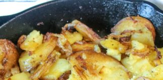 Mom’s Fried Potatoes And Onions