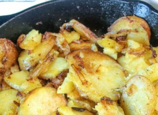 Mom’s Fried Potatoes And Onions