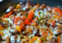 STEAK AND CHEESE SKILLET SENSATION