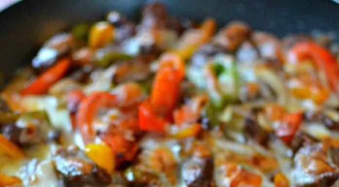 STEAK AND CHEESE SKILLET SENSATION