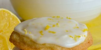 Iced Lemon Cookies