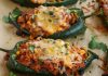Stuffed Poblano Peppers