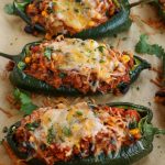 Stuffed Poblano Peppers