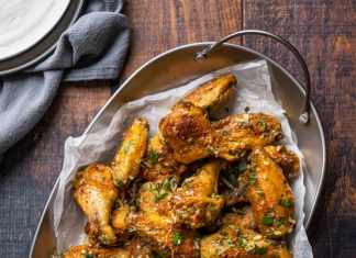 Garlic-Parmesan Wings