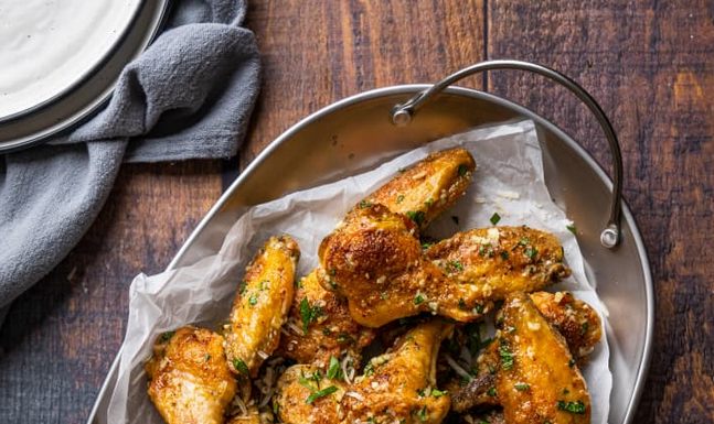 Garlic-Parmesan Wings