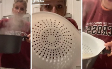 I Just Discovered The Right Way To Use A Strainer