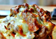 Steak Stuffed French Bread