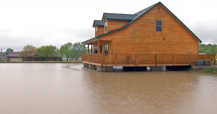 Man Builds Dream Home Over A Pond So He Can Fish From A Hole In His Living Room Floor