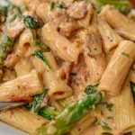 BACON ASPARAGUS CAJUN PASTA