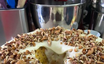 Butter Pecan Pound Cake