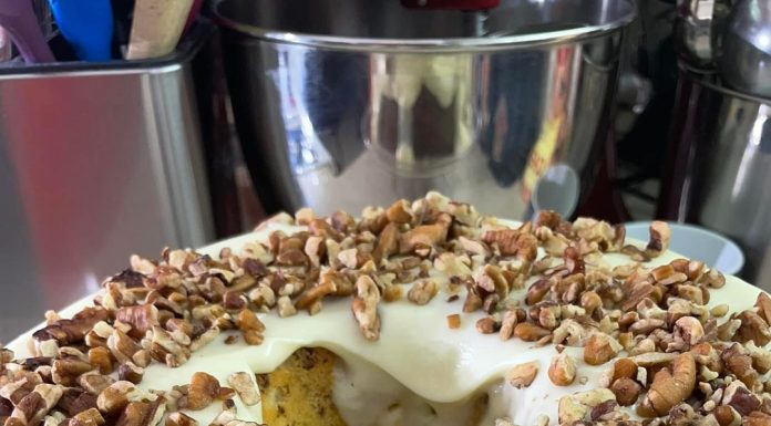 Butter Pecan Pound Cake