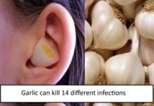 Garlic can kill 14 different infections