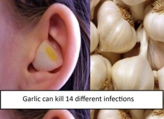 Garlic can kill 14 different infections