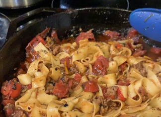 the Best Italian Drunken Noodles