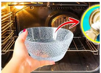 The magic trick to cleaning the entire oven with the bowl method: it will sparkle with cleanliness