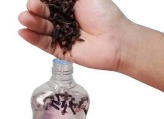 Mix baby oil and cloves, and after 10 seconds you will never use anything else in your life.