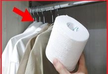 Place 1 roll of toilet paper in the closet and you will be surprised by the result
