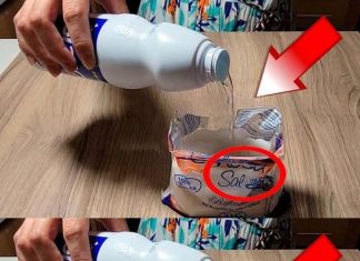 MIX BLEACH AND SALT AND YOU’LL SAVE A LOT OF MONEY AT THE END OF THE MONTH