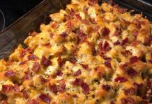 Chicken Bacon Ranch Potato Bake