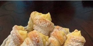 Italian Cream Stuffed Cannoncini