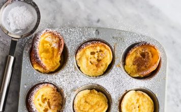 Mini Dutch Baby Pancakes