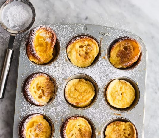 Mini Dutch Baby Pancakes