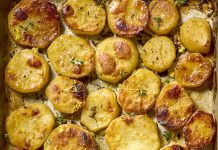 Lemon Butter Melting Potatoes