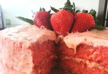 mama seward’s strawberry cake recipe