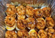 Cajun Shrimp Deviled Eggs