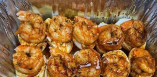 Cajun Shrimp Deviled Eggs