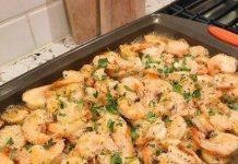 Garlic Parmesan Roasted Shrimp