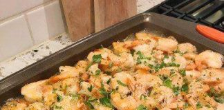 Garlic Parmesan Roasted Shrimp