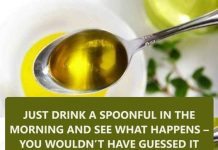 JUST DRINK A SPOONFUL IN THE MORNING AND SEE WHAT HAPPENS – YOU WOULDN’T HAVE GUESSED IT