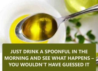 JUST DRINK A SPOONFUL IN THE MORNING AND SEE WHAT HAPPENS – YOU WOULDN’T HAVE GUESSED IT