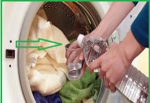 For this reason, you should add vinegar to the washing machine at least once a month.