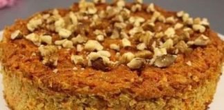 A Healthy Delight: Flourless Oatmeal and Carrot Pie Recipe