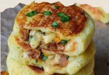 Mouthwatering Stuffed Potato Cakes