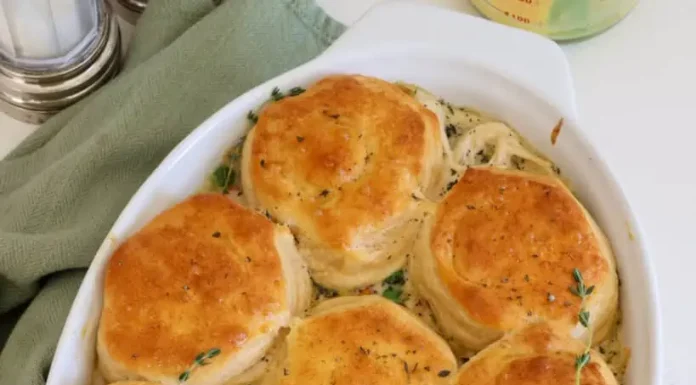 Chicken Pot Pie Casserole