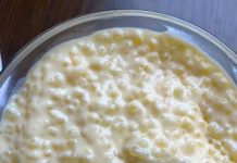 Homemade Tapioca Pudding