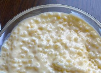 Homemade Tapioca Pudding