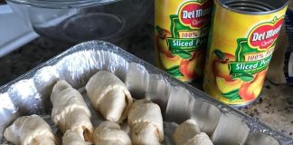 Easy Peach Dumplings