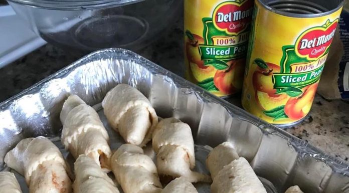 Easy Peach Dumplings