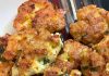 Cheesy Chicken Fritters